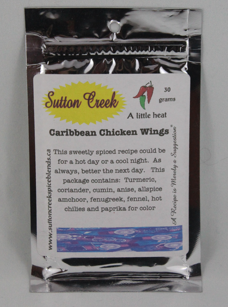 Spices List Caribbean Chicken Wings Sutton Creek Spice Blends