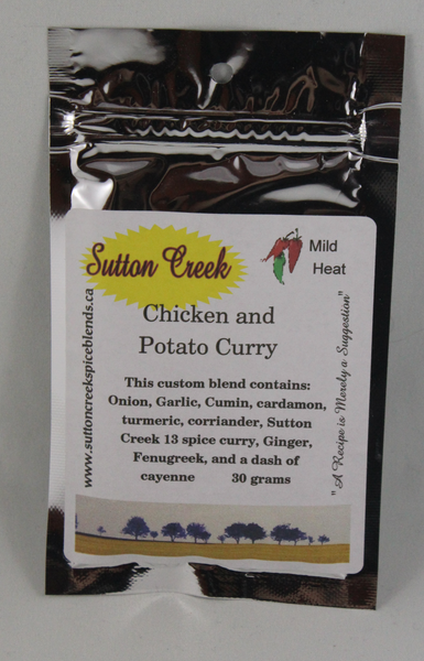 Spices List Chicken and Potato Curry Sutton Creek Spice Blends